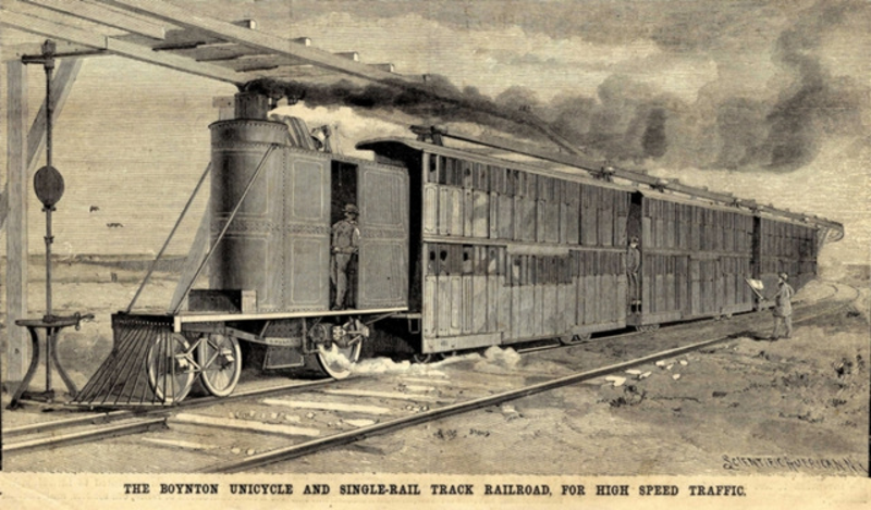 Illustration for article titled Incredibly Strange Railway Systems